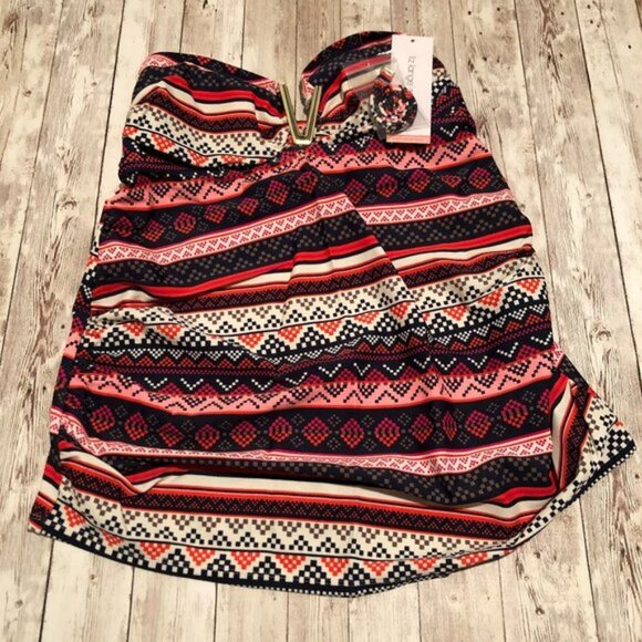 Liz Lange Maternity Multi Colored Top - Picture 1 of 5